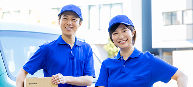 積荷場所到着・積み込み